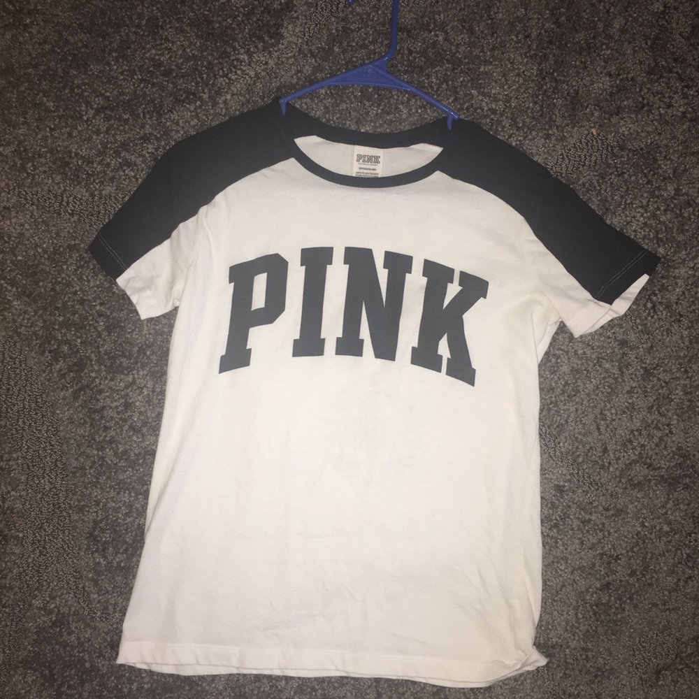 VS PINK (black & white) shirt